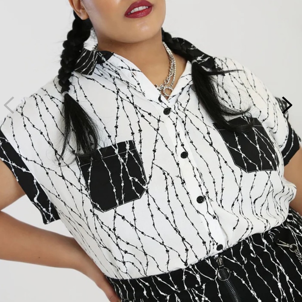 BARBED WIRE SHIRT